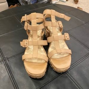 Jessica Simpson nude colored sandals